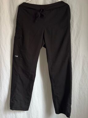 Women’s Black Drawstring Scrub Pants